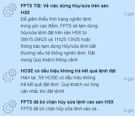 Nhiều CTCK đưa ra thông báo sẽ chặn Hủy/Sửa lệnh trên sàn HoSE để giảm thiểu tình trạng nghẽn lệnh - Ảnh 2.